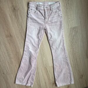 Anthropologie Pilcro & The Letterpress Icon Flare Corduroy Pants sz 25